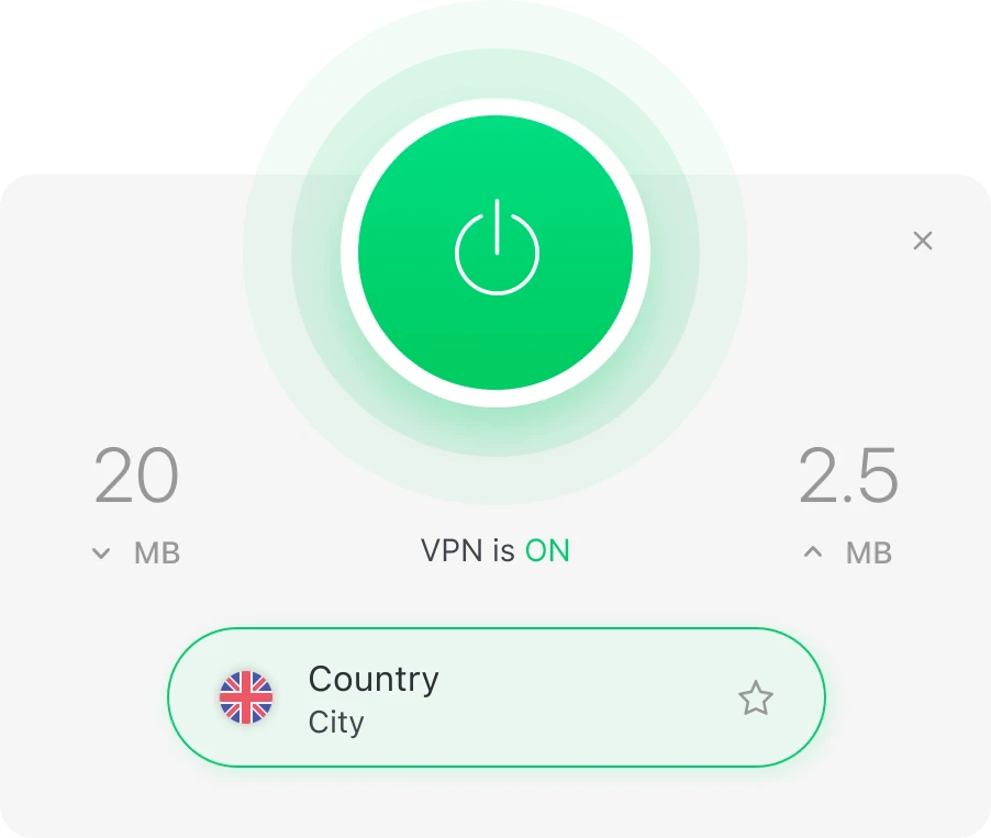 VPN is ON